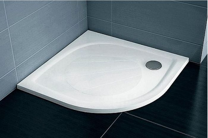 Душевой поддон из искусственного камня Ravak Elipso Pro 90х90 Flat XA237711010 Белый