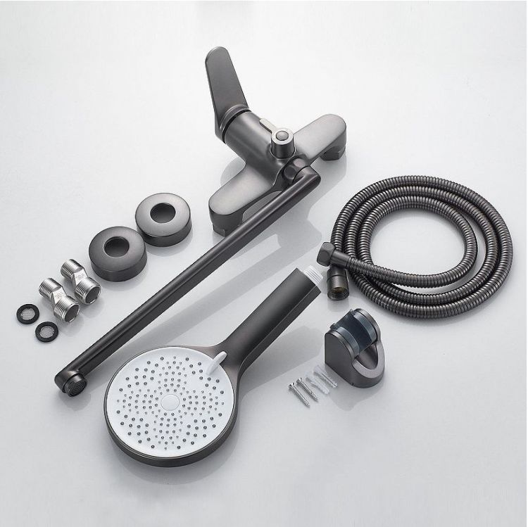 Смеситель для ванны Shevanik S6222T универсальный цвет Оружейная сталь Смеситель для ванны Shevanik S6222T универсальный цвет Оружейная сталь