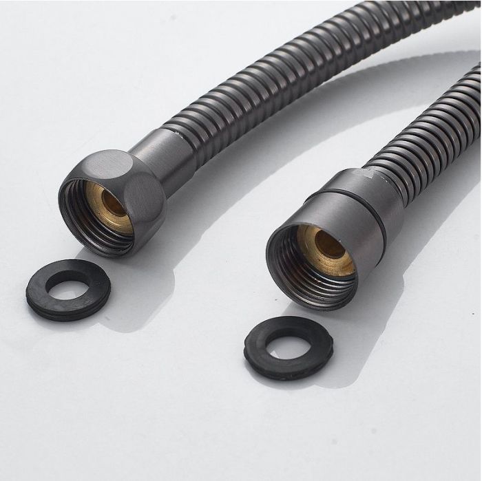 Смеситель для ванны Shevanik S6222T универсальный цвет Оружейная сталь