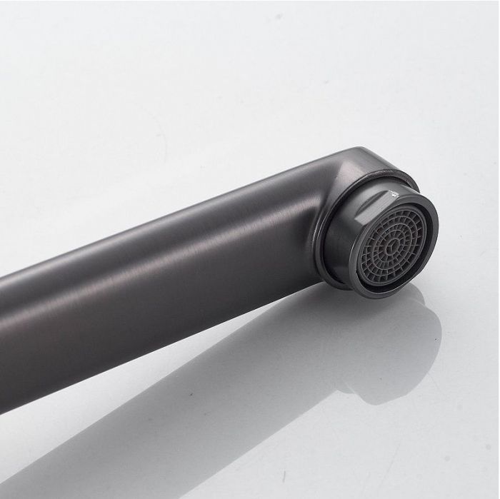 Смеситель для ванны Shevanik S6222T универсальный цвет Оружейная сталь