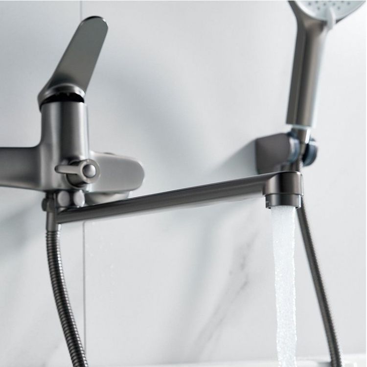 Смеситель для ванны Shevanik S6222T универсальный цвет Оружейная сталь Смеситель для ванны Shevanik S6222T универсальный цвет Оружейная сталь