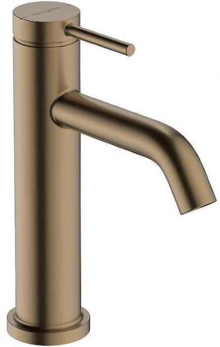 Смеситель для раковины Hansgrohe Tecturis S 73310140 Шлифованная бронза