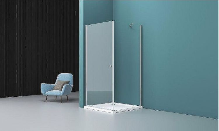 Душевой уголок BelBagno Etna 80х80 ETNA-A-1-80-C-Cr профиль Хром стекло прозрачное