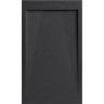 Душевой поддон из искусственного камня Esbano Luxe ESP-LX108B 100x80 ESPLX 108B Черный матовый
