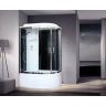 Душевая кабина Royal Bath RB 8120BK6-BT-CH (черное/прозрачное) левая