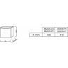 Модуль подвесной Jacob Delafon Stillness шириной 40 см, отделка - белый лак [EB2005-G1C]