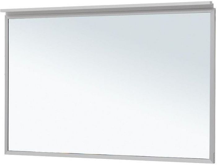 Зеркало Allen Brau Priority 120 1.31018.02 с подсветкой Серебро браш