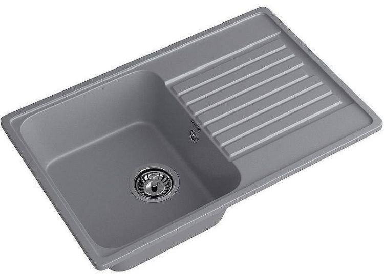 Кухонная мойка GranFest Quarz GF-Z78 Темно-серая