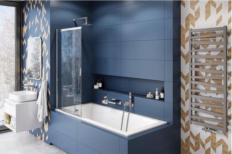 Шторка на ванну Excellent Liner 110 KAEX.2920.1100.LP Хром/Прозрачный Шторка на ванну Excellent Liner 110 KAEX.2920.1100.LP Хром/Прозрачный