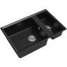 Кухонная мойка GranFest Level GF-LV-760K Черная