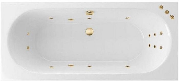 Акриловая ванна Excellent Oceana 160x75 WAEX.OCE16.SMART.GL с гидромассажем