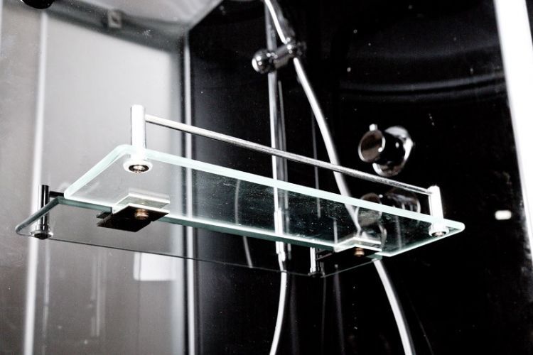 Душевая кабина Deto B01S+ эл. BLACK 100x100x220