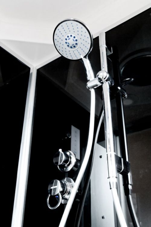 Душевая кабина Deto B01S+ эл. BLACK 100x100x220