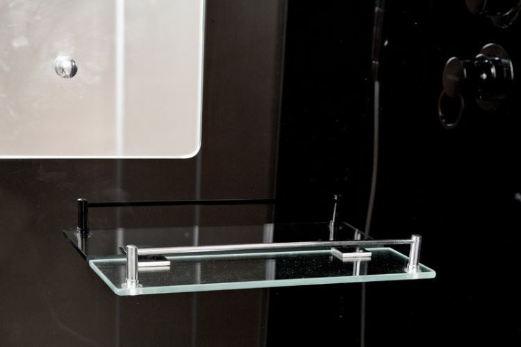 Душевая кабина Deto B01S+ эл. BLACK 100x100x220