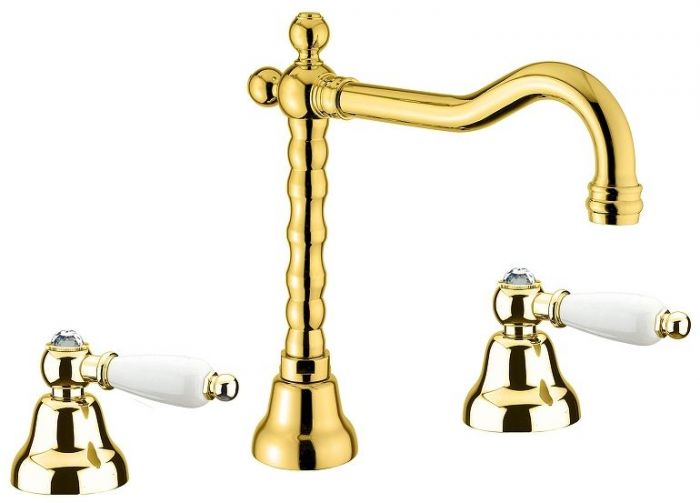 Смеситель для раковины Fiore Coloniale Sky 03OO0637 цвет Золото