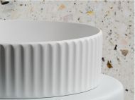 Умывальник CERAMICANOVA Element чаша накладная круглая (цвет Белый Матовый) CN6057MW