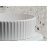 Умывальник CERAMICANOVA Element чаша накладная круглая (цвет Белый Матовый) CN6057MW