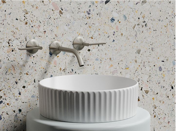 Умывальник CERAMICANOVA Element чаша накладная круглая (цвет Белый Матовый) CN6057MW Умывальник CERAMICANOVA Element чаша накладная круглая (цвет Белый Матовый) CN6057MW