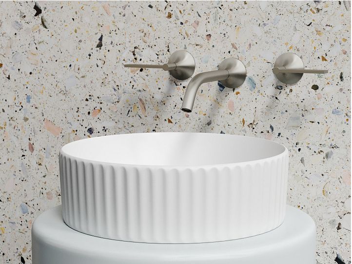 Умывальник CERAMICANOVA Element чаша накладная круглая (цвет Белый Матовый) CN6057MW Умывальник CERAMICANOVA Element чаша накладная круглая (цвет Белый Матовый) CN6057MW