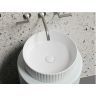 Умывальник CERAMICANOVA Element чаша накладная круглая (цвет Белый Матовый) CN6057MW