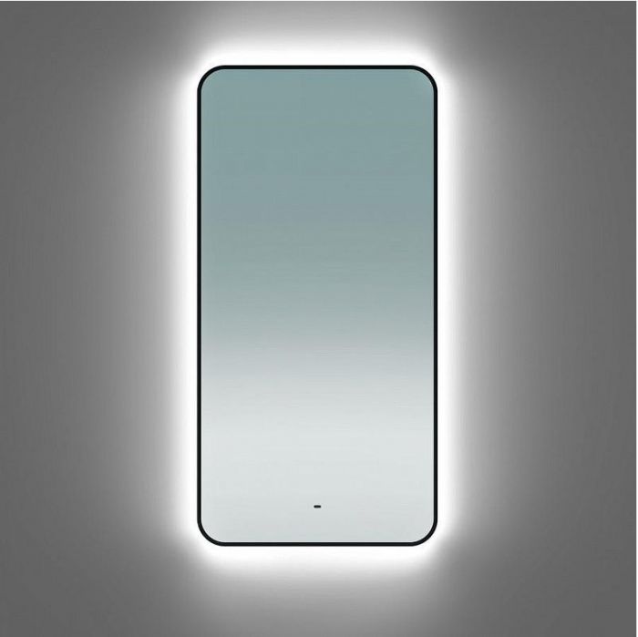 Зеркало Maretti Florenza 60 FL1460120P14EL с подсветкой цвет Черный с бесконтактным выключателем