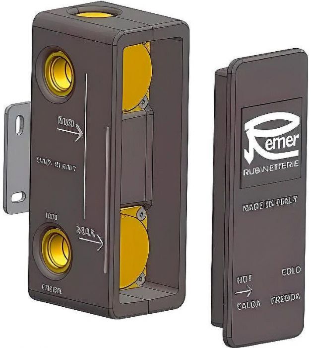 Скрытая часть для смесителя Remer RRBOX93 G 1/2