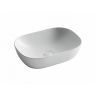 Умывальник CERAMICANOVA Element чаша накладная прямоугольная (цвет Белый Матовый) CN6009MW