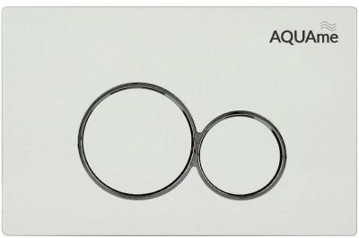 Клавиша смыва AQUAme AQM4101W Белая