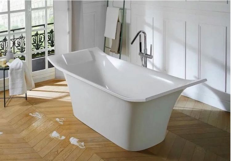 Ванна из искусственного камня Jacob Delafon Grands Boulevards 180x80 E6D156-0 без гидромассажа