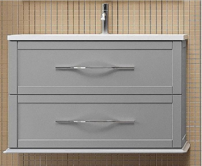 Тумба под раковину Cezares Tiffany 75 55242 подвесная Grigio Nuvola