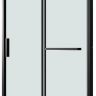 Душевая дверь Grossman Style 130 100.K33.05.130.21.00 профиль Черный матовый стекло прозрачное