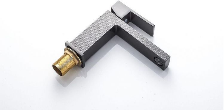 Смеситель для раковины Knotlor Stable KN-20/GMP цвет Вороненая сталь Смеситель для раковины Knotlor Stable KN-20/GMP цвет Вороненая сталь