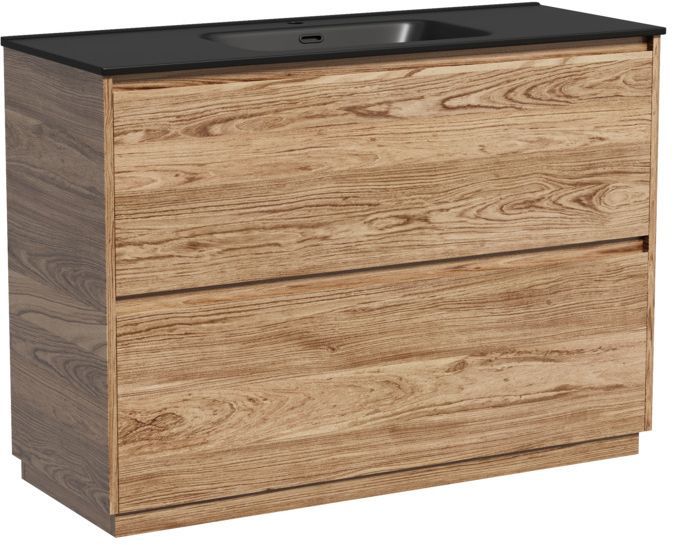 Тумба напольная под раковину SANCOS Libra Floor, дуб чарльстон 1190х450х840 мм, LB120F-1ECH