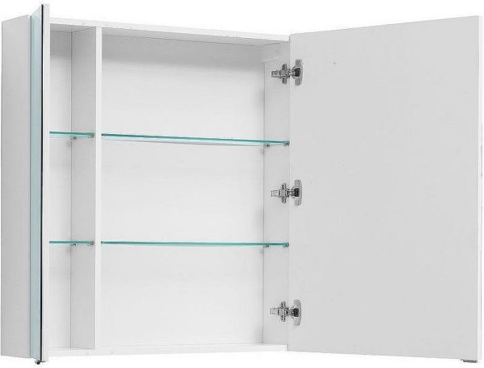 Зеркальный шкаф Aquanet Алвита New 80 277534 Белый матовый