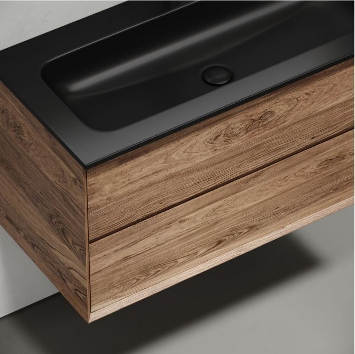 Тумба подвесная SANCOS под раковину Marmi 2.0, дуб чарльстон 995х445х520, MR2.0100ECH