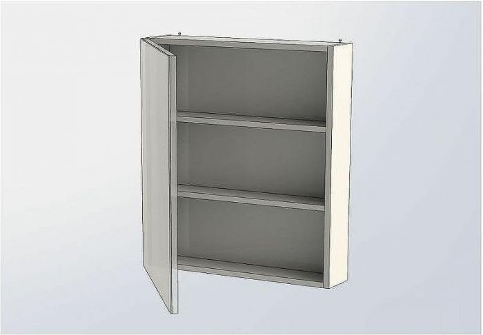 Зеркальный шкаф Aquanet Порто 60 R 195727 Белый