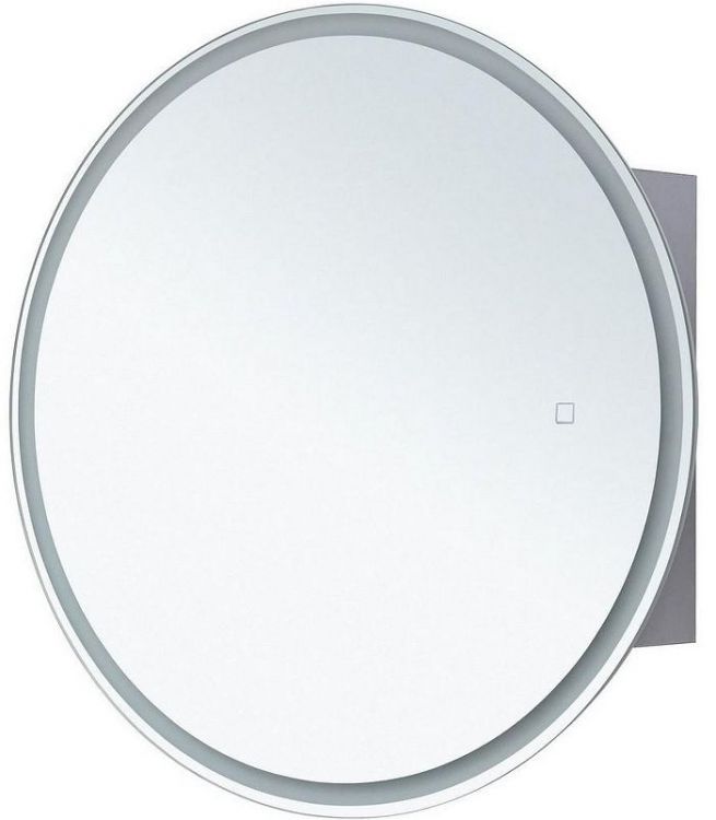 Зеркальный шкаф Aquanet Оптима 80 344784 с подсветкой Белый