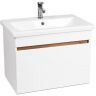 Тумба под раковину VIANT Мальта 60 VMAL60CO-T1YP подвесная Белая Дуб Вотан Тумба под раковину VIANT Мальта 60 VMAL60CO-T1YP подвесная Белая Дуб Вотан