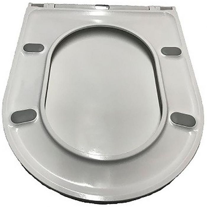 Комплект унитаза CeramaLux 2197 с инсталляцией Tece Base 9400413 с сиденьем Микролифт и Белой клавишей смыва