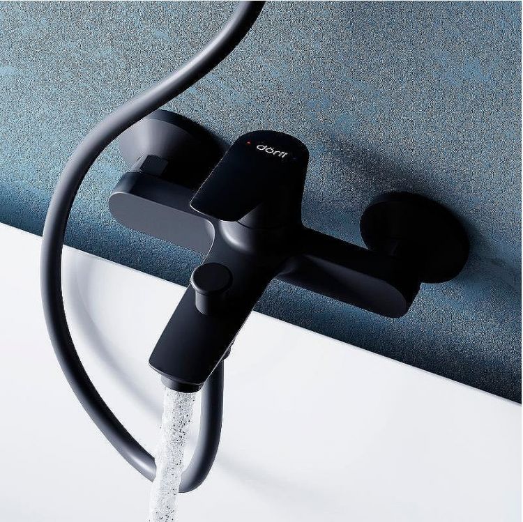 Смеситель для ванны Dorff Prime New D4011022 Черный матовый Смеситель для ванны Dorff Prime New D4011022 Черный матовый