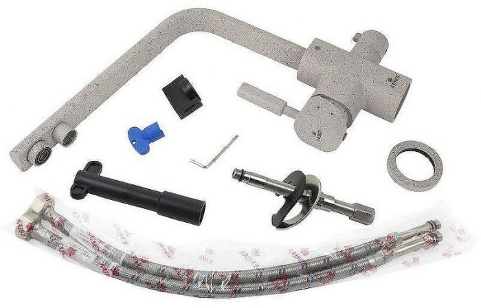 Смеситель для кухни Kaiser Decor 40144-4 Песочный