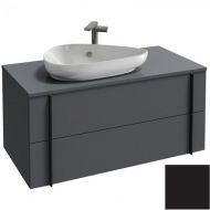 Тумба для комплекта 100 см Jacob Delafon Nouvelle Vague EB3040-M61, черный матовый Тумба для комплекта 100 см Jacob Delafon Nouvelle Vague EB3040-M61, черный матовый