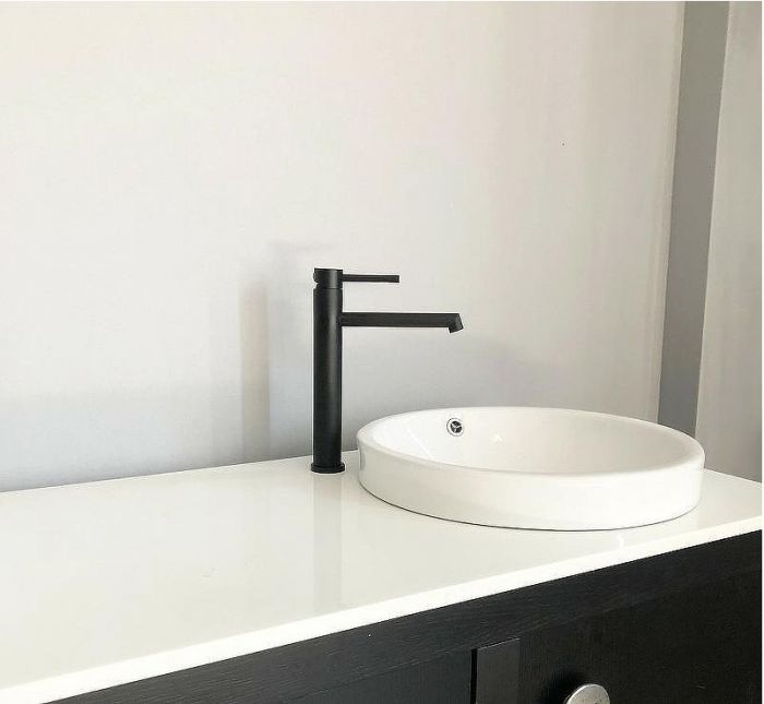 Смеситель для раковины Boch Mann Stella B BM9130 Черный матовый