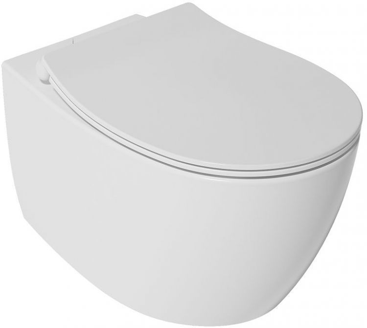 Унитаз Isvea Sentimenti Neo  10AR02010SV подвесной цвет Белый без сиденья
