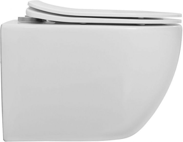 Унитаз Logan L1W 342544 подвесной цвет Белый с сиденьем Микролифт
