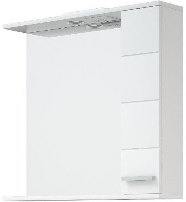 Зеркало со шкафом Corozo Денвер 80 SD-00000532 Белое