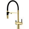 Смеситель для кухни Paulmark Gravity Gr213888-G Золото Смеситель для кухни Paulmark Gravity Gr213888-G Золото