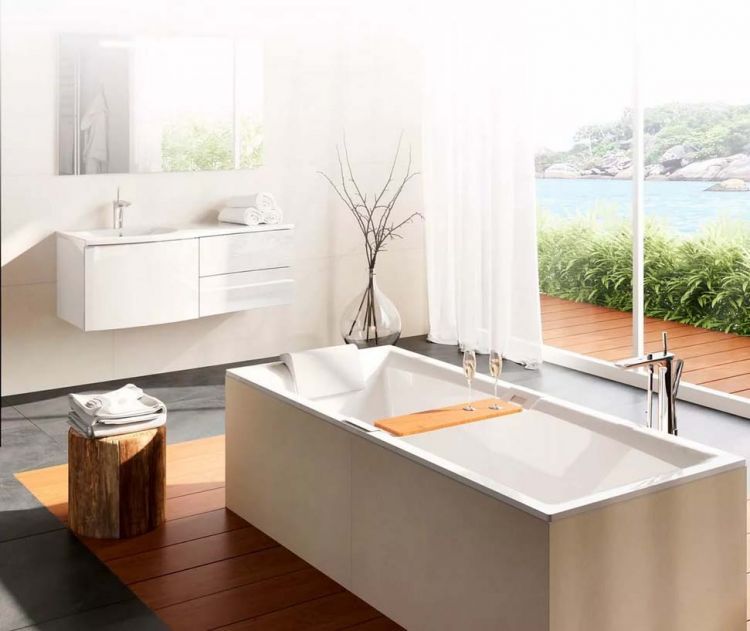 Акриловая ванна Riho Still Square 180x80, BR01005000000001 Акриловая ванна Riho Still Square 180x80, BR01005000000001