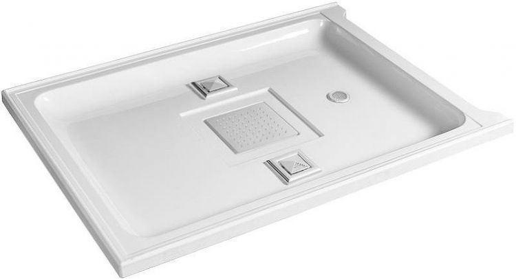 Душевая кабина WeltWasser WW500 Aller 904 90x90 10000003257 профиль Хром стекло прозрачное