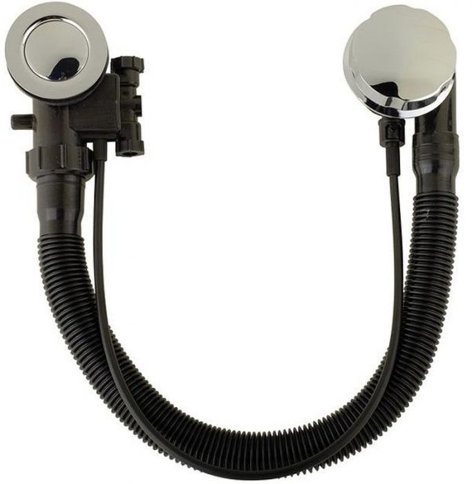 Слив-перелив Veragio Sbortis VR.SBR-8332.CR полуавтомат Хром